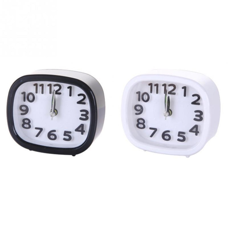 Creative Minimalist Mute Alarm Clock(Square Black) - Alarm Clocks by PMc TechLife | Online Shopping South Africa | PMc TechLife | Buy Now Pay Later Mobicred