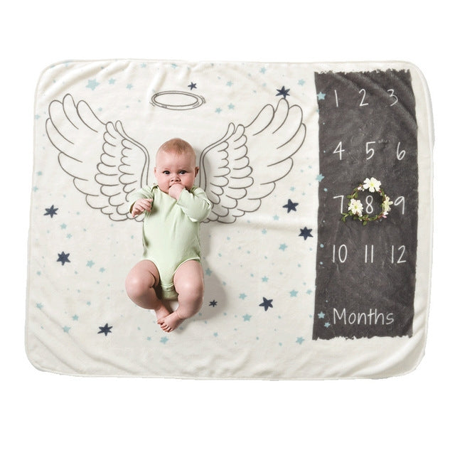 100x72cm Newborn Photography Blanket(Wing) - Baby Photo Props by PMC TechLife | Online Shopping South Africa | PMC TechLife | Buy Now Pay Later Mobicred