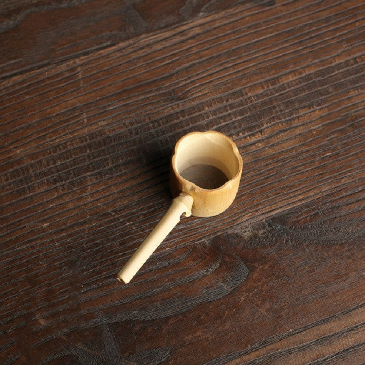 Bamboo Woven Creative Filter Reusable Filter Tea Colander Gadget, Style:Bamboo Pole Gauze Plum Tea Leak - Tea Strainers by PMC TechLife | Online Shopping South Africa | PMC TechLife | Buy Now Pay Later Mobicred