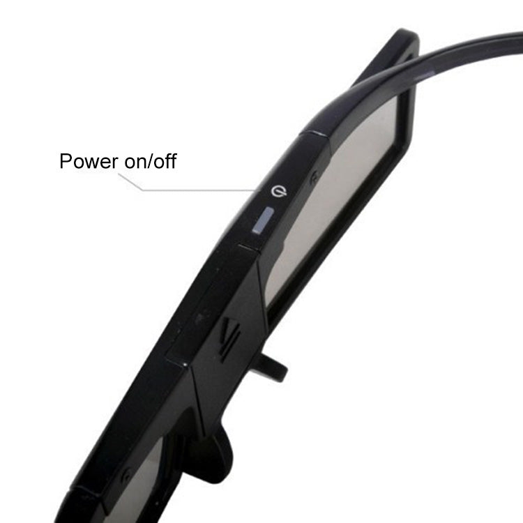 Bluetooth Active Shutter 3D Glasses Universal for Samsung Sony and Epson 5200 Projector - VR Headset by PMC TechLife | Online Shopping South Africa | PMC TechLife | Buy Now Pay Later Mobicred