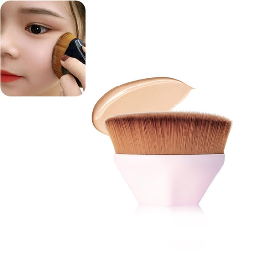 Petal Foundation Brush BB Cream Makeup Brushes Loose Powder Brush Flat Kit Pincel Maquiagem(Pink) - Makeup Brushes by PMC Jewellery | Online Shopping South Africa | PMC Jewellery