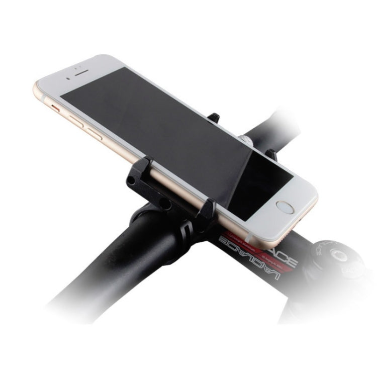 GUB Bicycle Aluminum Alloy Mobile Phone Bracket Navigation Bracket Motorcycle Mobile Phone Holder(Black) - Holders by GUB | Online Shopping South Africa | PMC Jewellery | Buy Now Pay Later Mobicred