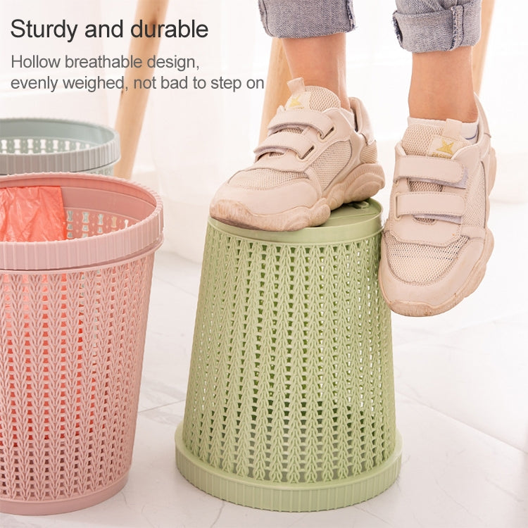 Household Removable Plastic Trash Bin Built-in Trash Bag Box(Green) - Trash Bin & Bags by PMc TechLife | Online Shopping South Africa | PMc TechLife | Buy Now Pay Later Mobicred