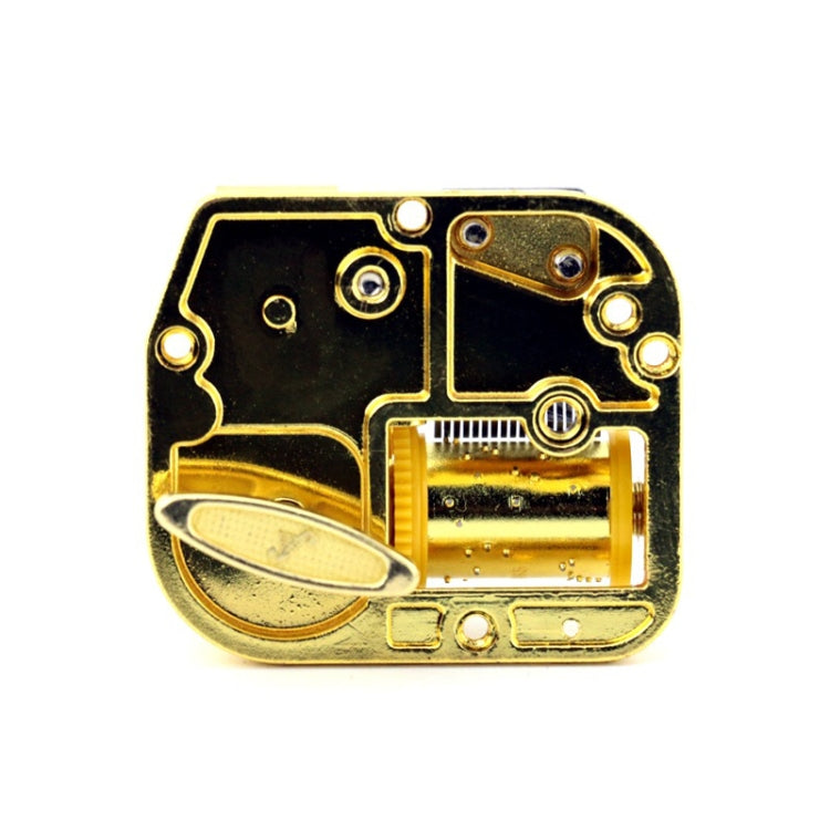 Eight-tone Gold-plated Bar Repair Parts DIY Sky City Paperback Music Box(Canon) - Music Box by PMC Jewellery | Online Shopping South Africa | PMC Jewellery | Buy Now Pay Later Mobicred