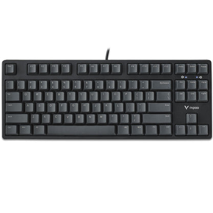 Rapoo V860 Desktop Wired Gaming Mechanical Keyboard, Specifications:87 Keys(Green Shaft) - Wired Keyboard by Rapoo | Online Shopping South Africa | PMC Jewellery | Buy Now Pay Later Mobicred