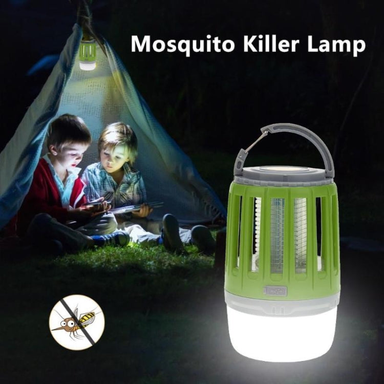 Solar Power Mosquito Killer Outdoor Hanging Camping Anti-insect Insect Killer, Color:Green + Solar Panel - Outdoor Insect Repellent by PMC Jewellery | Online Shopping South Africa | PMC Jewellery | Buy Now Pay Later Mobicred