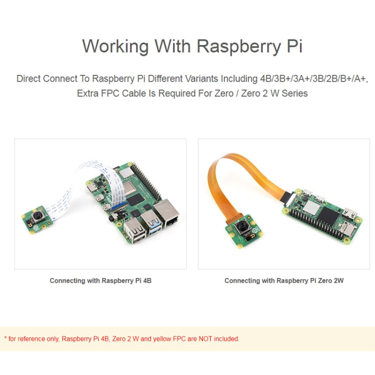 Waveshare For Raspberry Pi Camera Module 3, High Resolution, Auto-Focus 12MP, IMX708, 75° FOV, 23943 - Raspberry Pi Accessories by PMC Jewellery | Online Shopping South Africa | PMC Jewellery | Buy Now Pay Later Mobicred