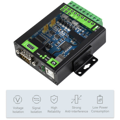 Waveshare FT232RNL USB To RS232/485/422/TTL Interface Industrial Isolation Converter, 23996 - Raspberry Pi Accessories by Waveshare | Online Shopping South Africa | PMC Jewellery | Buy Now Pay Later Mobicred