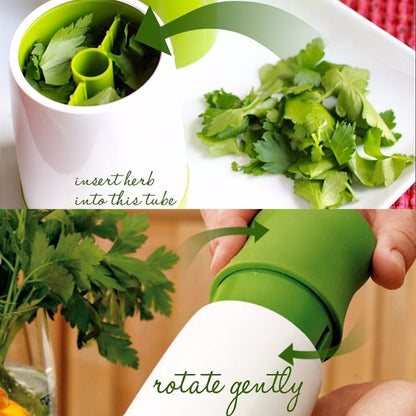 Portable Vegetable Garlic Ginger Coriander Chopper Food Cutter Multifunction Kitchen Cooking Herb Grinder - Stirrer & Squeezer by PMC Jewellery | Online Shopping South Africa | PMC Jewellery