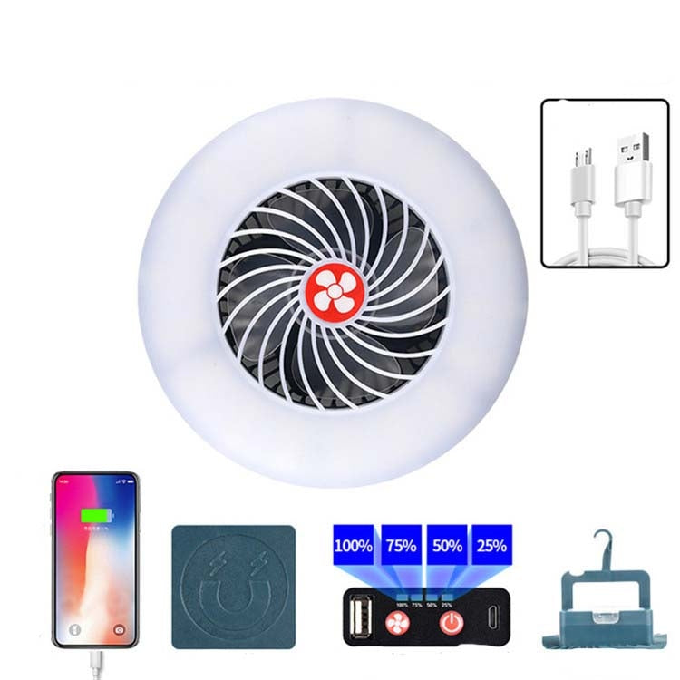 USB Rechargeable Fan Lamp Live Broadcast Multi-function Tent Camping Lamp, Style:Fan Light - Ring Light by PMC Jewellery | Online Shopping South Africa | PMC Jewellery | Buy Now Pay Later Mobicred