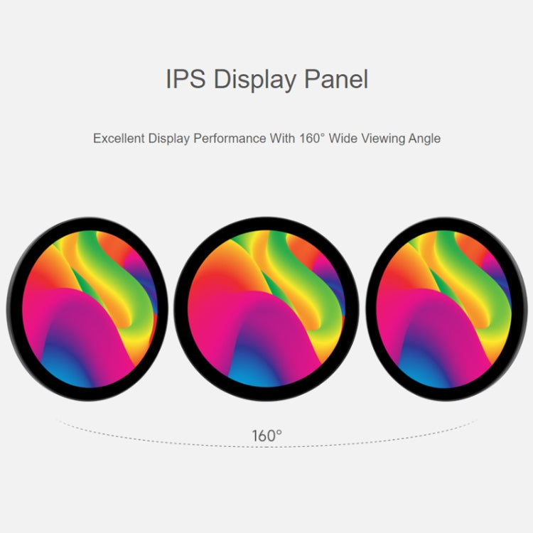 Waveshare 1080x1080 IPS Optically Bonded 5-Inch HDMI Circular 10-Point Touch Screen(24369) - LCD & LED Display Module by WAVESHARE | Online Shopping South Africa | PMC Jewellery | Buy Now Pay Later Mobicred