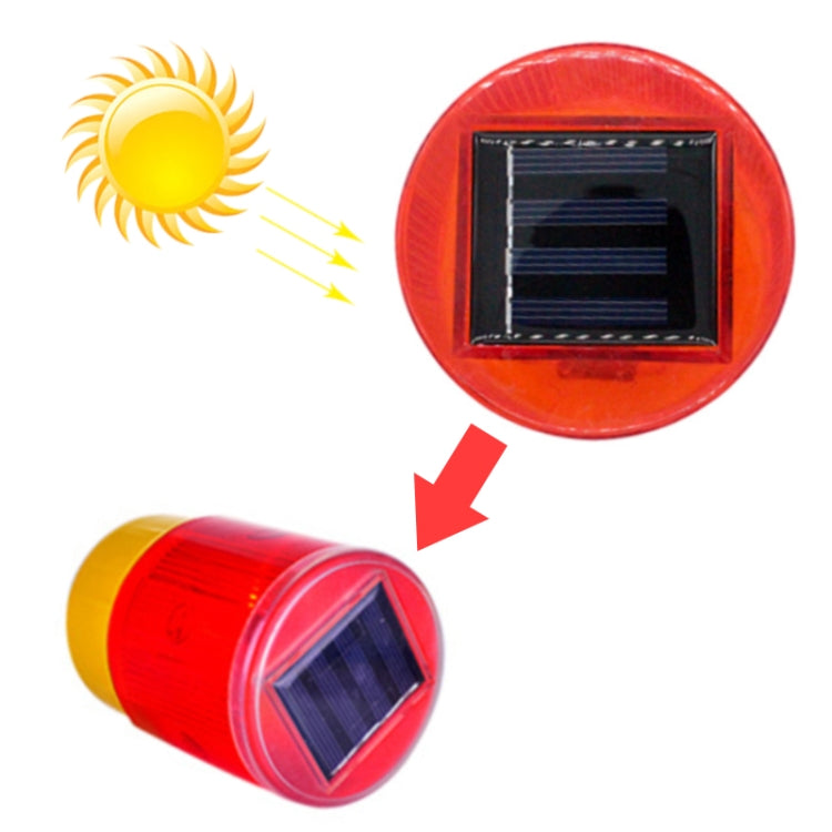Night Solar Warning Construction Safety Warn Flash Lights Signal Light(Sleeve) - Warning Lights by PMC TechLife | Online Shopping South Africa | PMC TechLife | Buy Now Pay Later Mobicred
