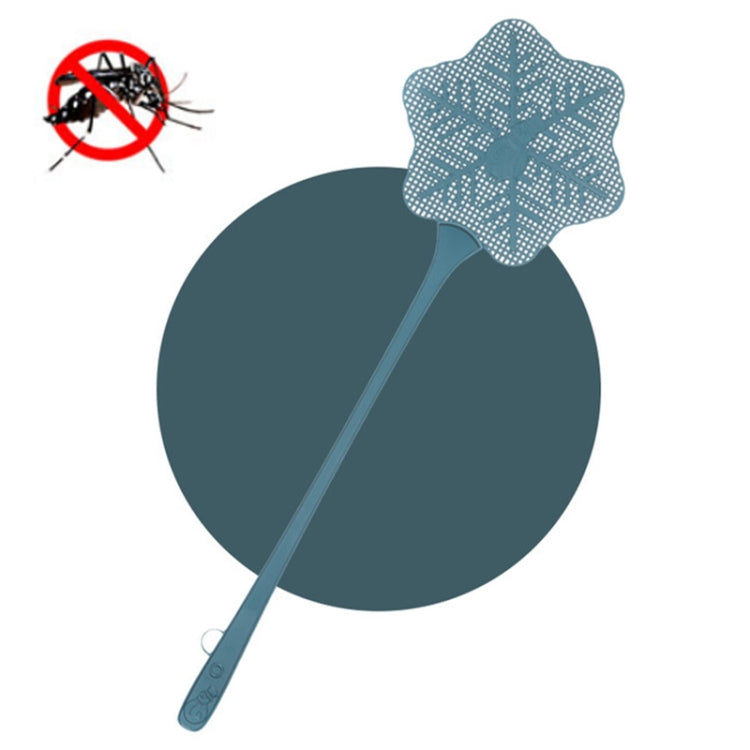 Summer Plastic Fly Swatter Flycatcher, Style:Snowflake Pattern(Blue) - Fly Swatter by PMC Jewellery | Online Shopping South Africa | PMC Jewellery | Buy Now Pay Later Mobicred