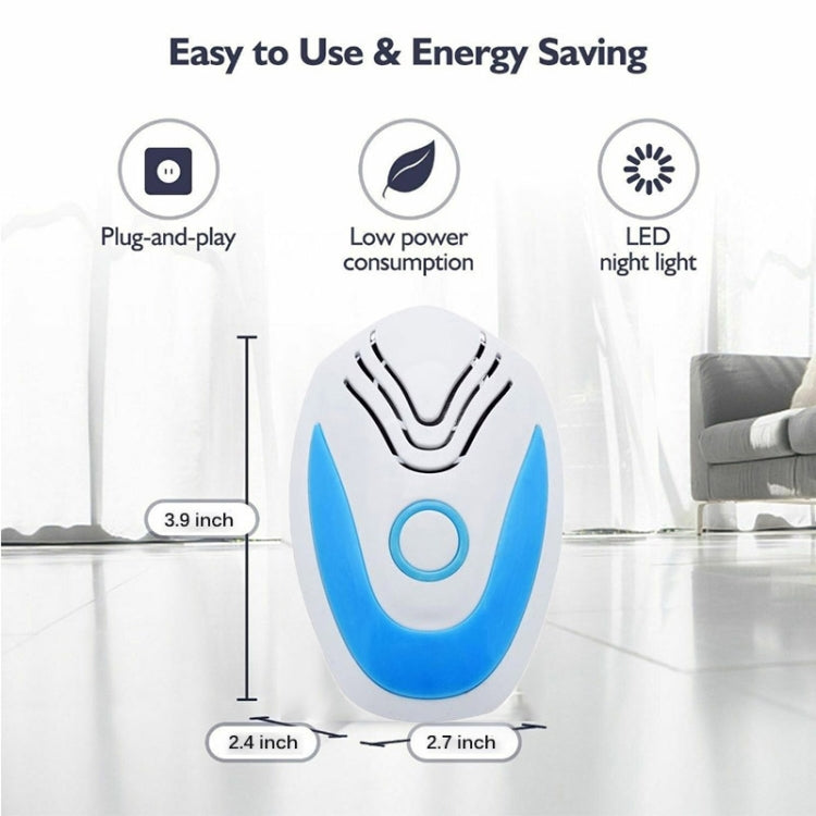 Multifunctional Ultrasonic Electronic Mosquito Repellent, Plug Type:UK Plug(Blue) - Repellents by PMC Jewellery | Online Shopping South Africa | PMC Jewellery | Buy Now Pay Later Mobicred