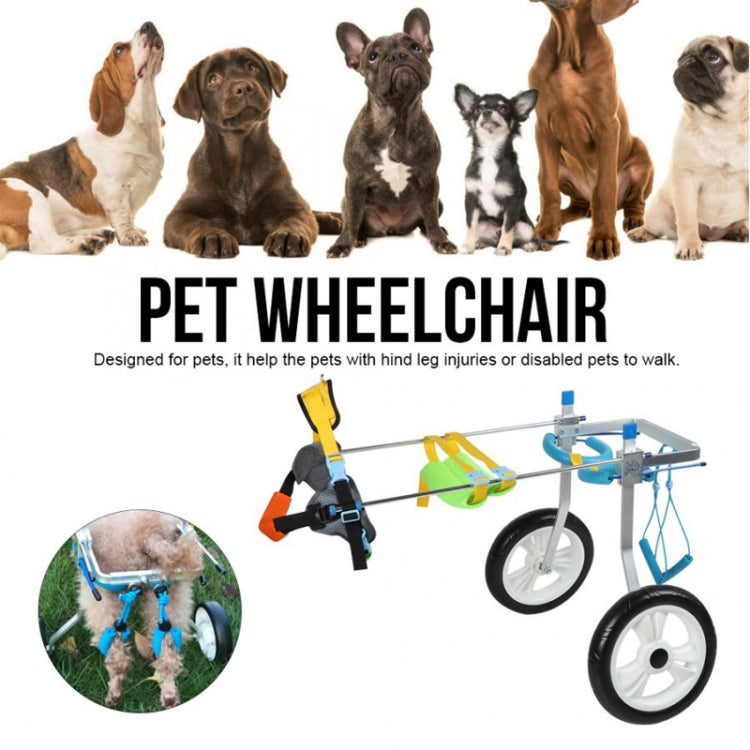 Pet Wheelchair Disabled Dog Old Dog Cat Assisted Walk Car Hind Leg Exercise Car For Dog/Cat Care, Size:XL - Training Aids by PMC Jewellery | Online Shopping South Africa | PMC Jewellery | Buy Now Pay Later Mobicred