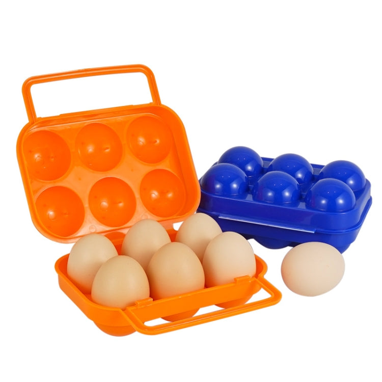 6 Grid Outdoor Portable Egg Protection Box, Random Color Delivery - Cookwares & Tablewares by PMC TechLife | Online Shopping South Africa | PMC TechLife | Buy Now Pay Later Mobicred