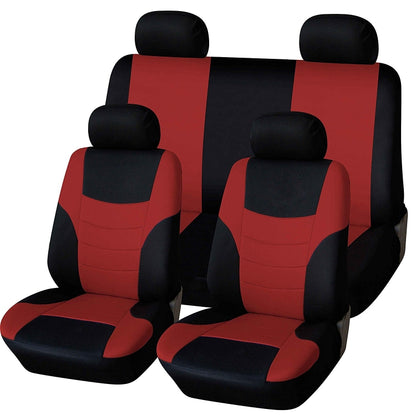 Universal Car Seat Cover Personality Stitching Automotive Chairs Protective Sleeve Cloth Automobile Seats Covers(Orange) - Seat Accessories by PMC Jewellery | Online Shopping South Africa | PMC Jewellery | Buy Now Pay Later Mobicred