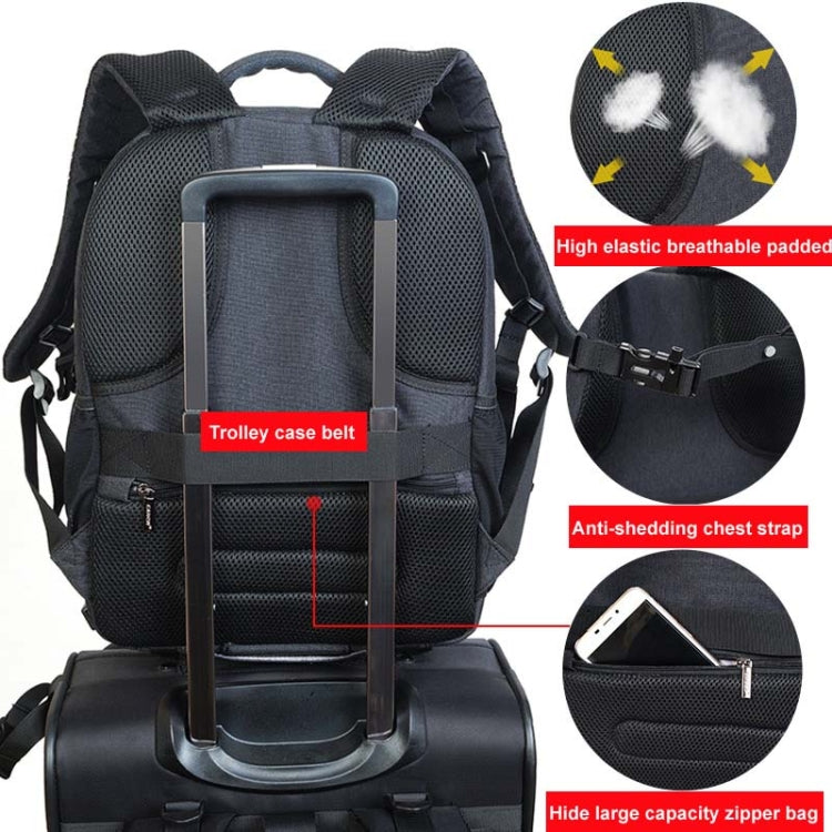 CADeN USB SLR Camera Bag Professional  Waterproof Portable Unisex Camera Bag - free shipping - PMC TechLife - Order now!