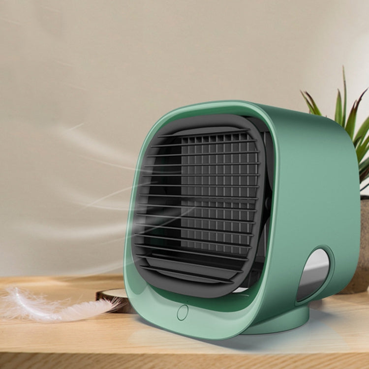 Mini Multifunctional Humidification Aromatherapy Fan Portable Office Home Desktop Air Conditioner Fan(Moran Green) - Electric Fans by PMC Jewellery | Online Shopping South Africa | PMC Jewellery | Buy Now Pay Later Mobicred