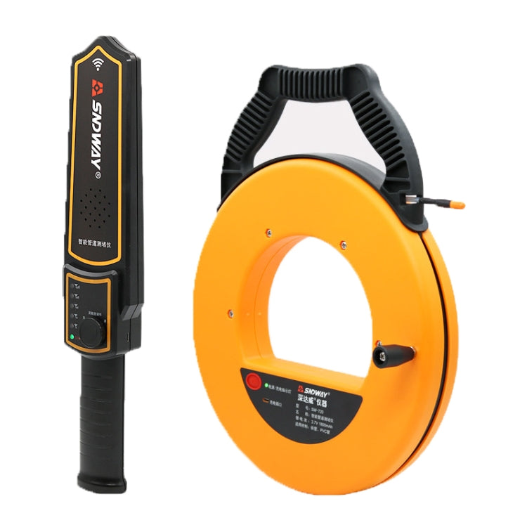 SNDWAY Pipe Scanner Thickness PVC Pipe Blockage Width Measuring Instrument, Specification:SW730 Standard (30 meters) - free shipping - PMC Jewellery - Order now!