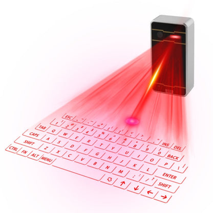 JHP-Best Portable Virtual Lasers Keyboard Mouse Wireless Bluetooth Lasers Projection Speaker(Silver) - Laser Keyboard by PMC Jewellery | Online Shopping South Africa | PMC Jewellery | Buy Now Pay Later Mobicred