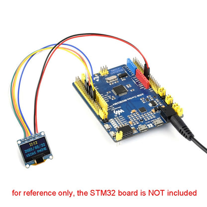 Waveshare 0.96 inch OLED Display Module, 128×64 Resolution, SPI / I2C Communication(C Yellow Blue) - Boards & Shields by Waveshare | Online Shopping South Africa | PMC Jewellery | Buy Now Pay Later Mobicred