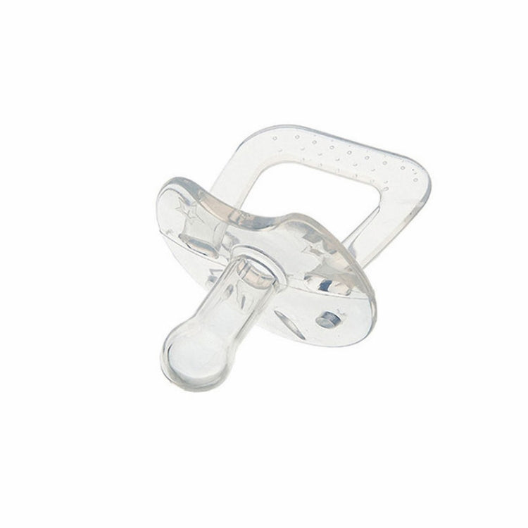 Baby Products Full Silicone Round Head Thumb Transparent Pacifier(Round Head) - Cups & Silicone Nipple by PMC TechLife | Online Shopping South Africa | PMC TechLife | Buy Now Pay Later Mobicred