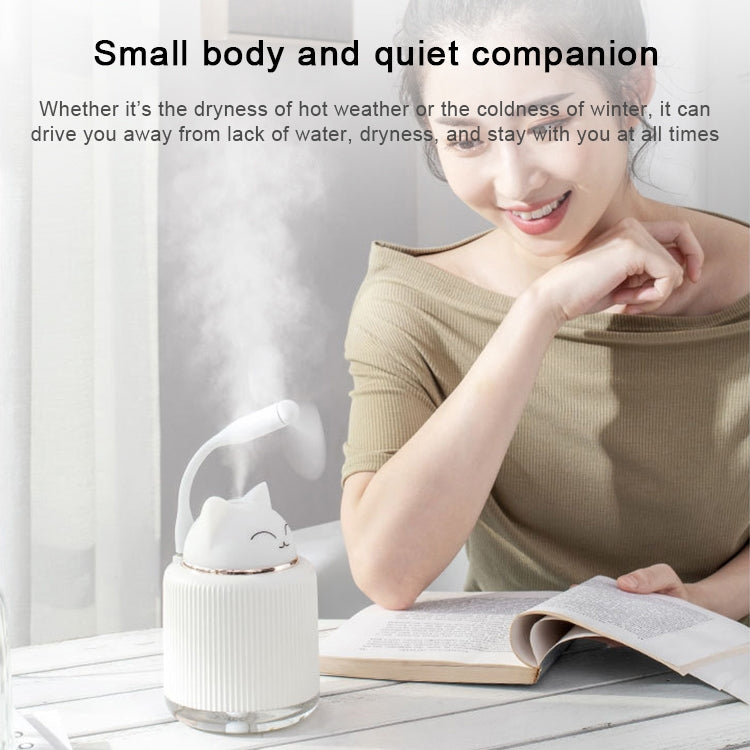 Light Pet Humidifier USB Night Light Home Bedside Lamp Sleep Mute Energy-saving Lamp(Pink Rabbit) - free shipping - PMC TechLife - Order now!