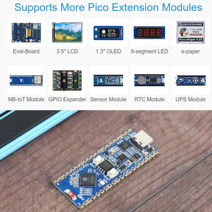 Waveshare ESP32-S3 Microcontroller, 2.4 GHz Wi-Fi Development Board Dual-core Processor - Arduino Nucleo Accessories by Waveshare | Online Shopping South Africa | PMC Jewellery | Buy Now Pay Later Mobicred