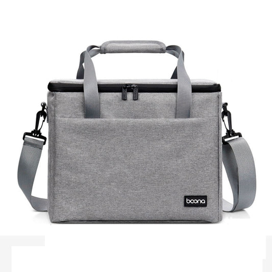 Baona BN-H001 Digital Camera Bag Casual Portable Camera Waterproof Bag, Size:Large(Gray) - Strap Satchel by Baona | Online Shopping South Africa | PMC Jewellery | Buy Now Pay Later Mobicred