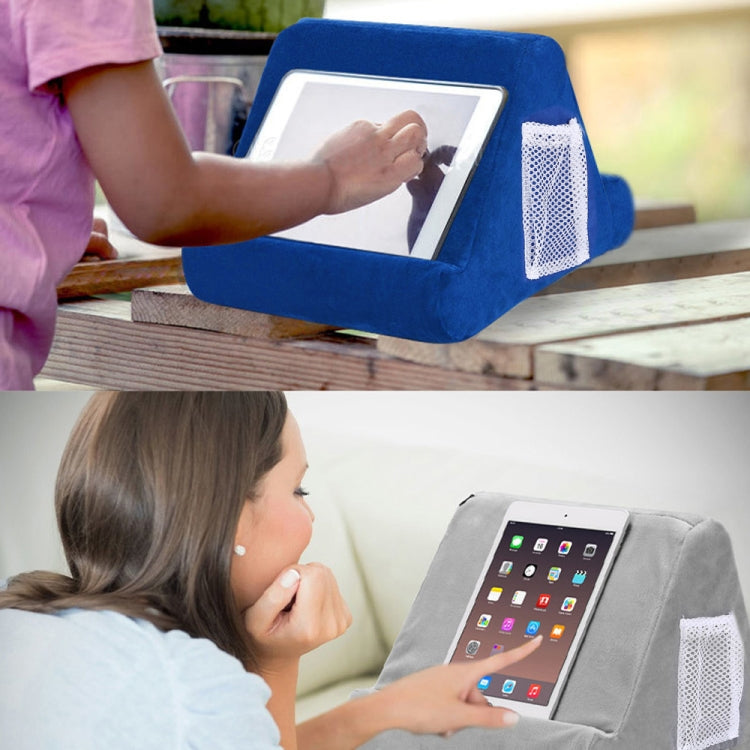 Laptop Holder Tablet Pillow Multifunction Laptop Cooling Pad Rest Cushion(Lake Blue) - Laptop Stand by PMC TechLife | Online Shopping South Africa | PMC TechLife | Buy Now Pay Later Mobicred