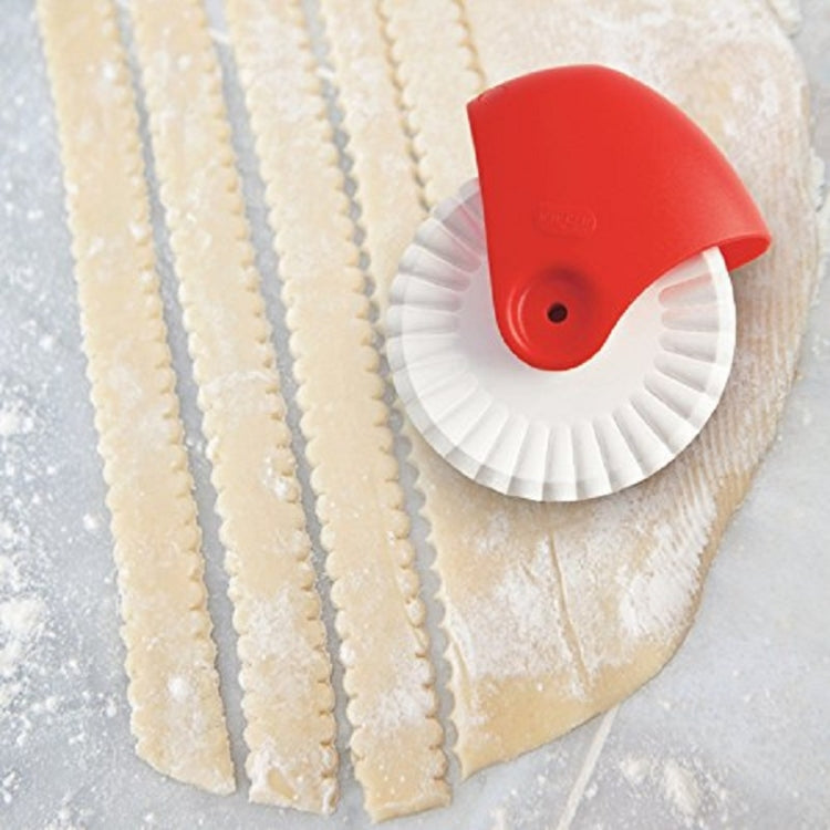 Baking Tools Pasta Cutting Wheel Hemming Wheel Manual Noodle Cutter Roller Knife Creative Kitchen Gadgets(Point Cut) - Baking Pastry Tools by PMC Jewellery | Online Shopping South Africa | PMC Jewellery | Buy Now Pay Later Mobicred