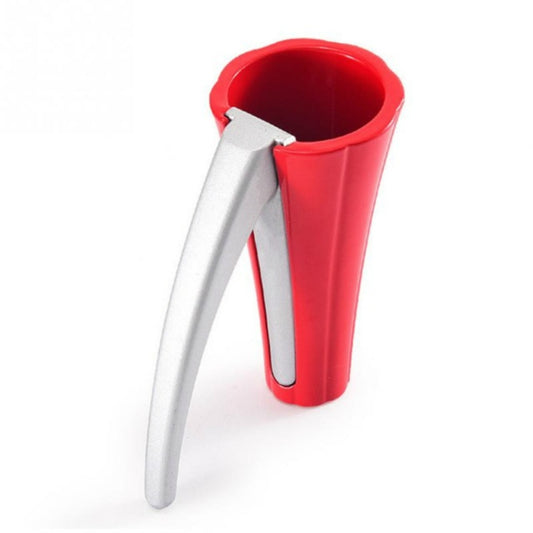 Zinc Alloy Funnel Shape Nut Nutcracker Sheller Walnut Opener Cutter Clamp Plier Kitchen Tools gadgets(Red) - Food Clips & Clips by PMC Jewellery | Online Shopping South Africa | PMC Jewellery | Buy Now Pay Later Mobicred