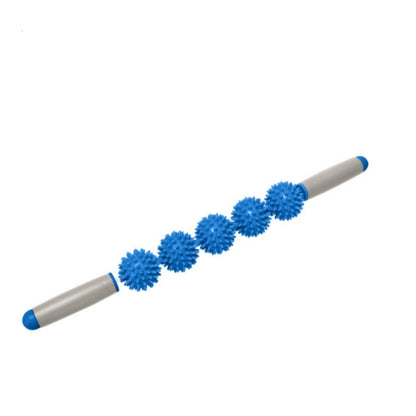 5 Ball Muscle Massage Relax Hedgehog Ball Yoga Stick Roller Stick(Blue) - Yoga Blocks by PMC Jewellery | Online Shopping South Africa | PMC Jewellery