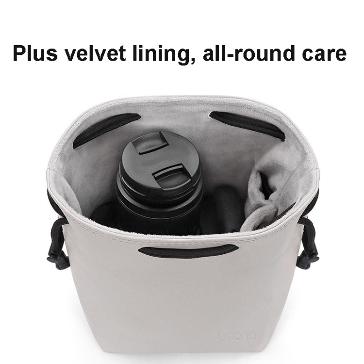 Baona Camera Bag Lens Drawstring Pouch, Size: Large(Black) - free shipping - PMC TechLife - Order now!