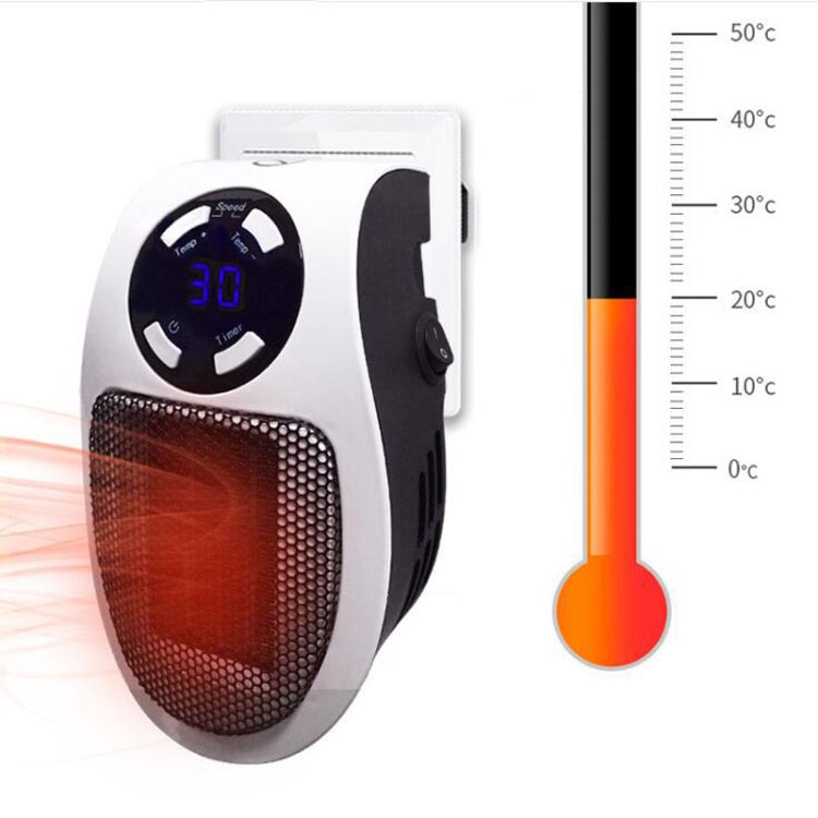 Mini Heater Home Desktop Office Multifunctional Heater, Style:With Remote Control, Plug Type:UK(White) - Electric Heaters by PMC Jewellery | Online Shopping South Africa | PMC Jewellery | Buy Now Pay Later Mobicred