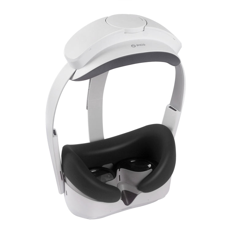 For Pico Neo 4 Silicone VR Glasses Eye Mask Face Eye Pad(White) - VR Accessories by PMC Jewellery | Online Shopping South Africa | PMC Jewellery | Buy Now Pay Later Mobicred