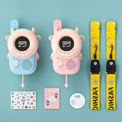 K22 Children Voice Transmission Walkie-Talkie Handheld Wireless Communication Outdoor Parent-Child Interactive Educational Toys, Style: Without Battery(Cow) - Children by PMC Jewellery | Online Shopping South Africa | PMC Jewellery | Buy Now Pay Later Mobicred