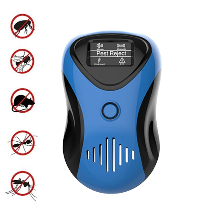 Ultrasonic Mouse Repeller Energy-Saving Silent Insect Repeller, Plug Type:UK Plug(Blue Black) - Repellents by PMC Jewellery | Online Shopping South Africa | PMC Jewellery | Buy Now Pay Later Mobicred