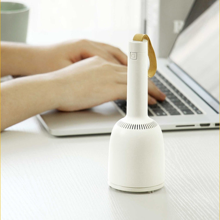 Mini Portable Desktop Vacuum Cleaner Household Cleaning Machine Computer Keyboard Dust Remover(White) - Mini Vacuum Cleaner by PMC Jewellery | Online Shopping South Africa | PMC Jewellery | Buy Now Pay Later Mobicred