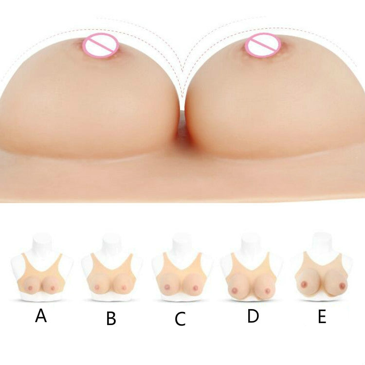 Skinless Silicone Breast Implants Bionic Breast Implants Fake Breast Underwear Chest Pads, Size:B Cup(Paste Skin Tone) - Fake Breasts by PMC Jewellery | Online Shopping South Africa | PMC Jewellery