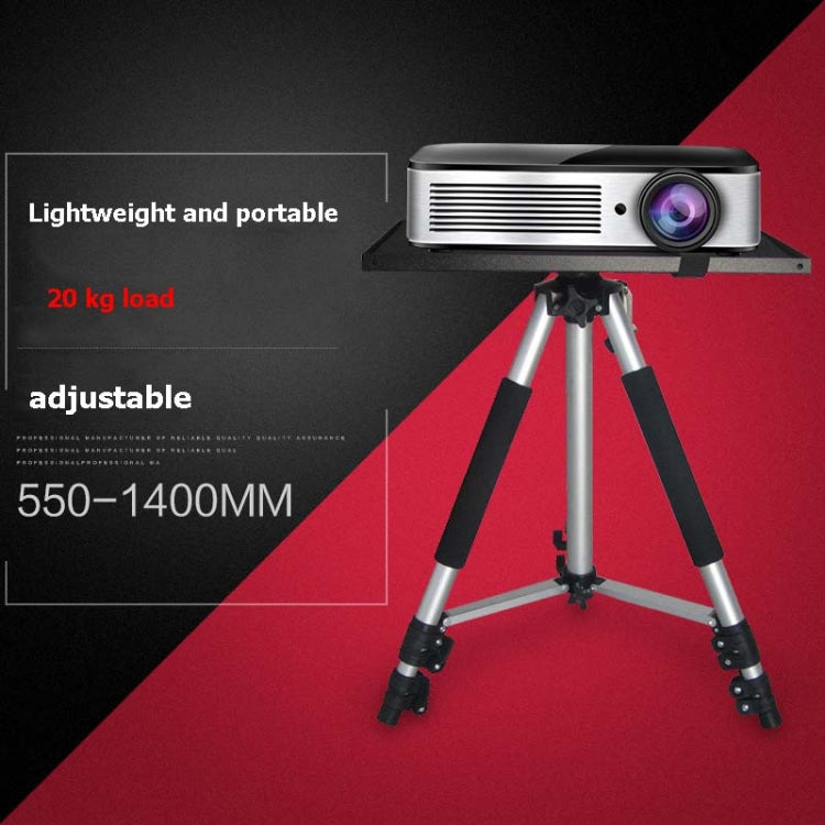 ET-650 Aluminum Alloy Projector Bracket With Tray Stretchable Projector Tripod - Other by PMC Jewellery | Online Shopping South Africa | PMC Jewellery | Buy Now Pay Later Mobicred