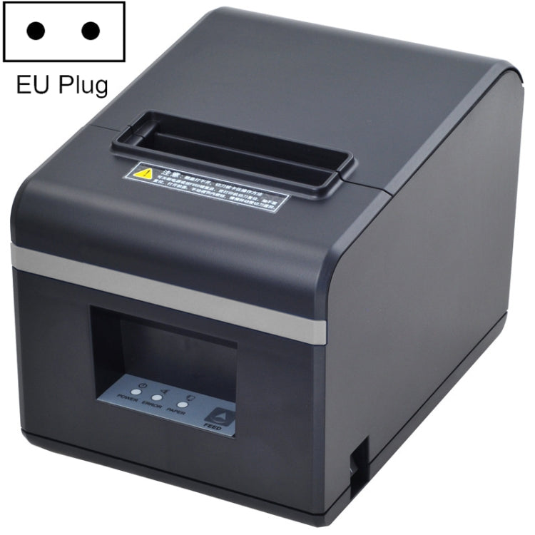 Xprinter XP-N160II Thermal Ticket Printing Machine Bluetooth Receipt Printer, Style:EU Plug(Gray) - Printer by Xprinter | Online Shopping South Africa | PMC Jewellery | Buy Now Pay Later Mobicred