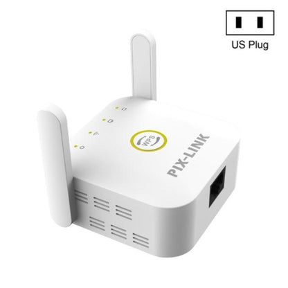 PIX-LINK WR22 300Mbps Wifi Wireless Signal Amplification Enhancement Extender, Plug Type:US Plug(White) - Wireless Routers by PIX-LINK | Online Shopping South Africa | PMC Jewellery | Buy Now Pay Later Mobicred