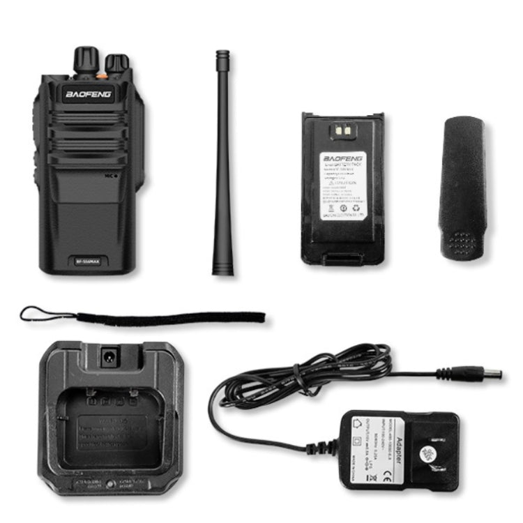 Baofeng BF-S56MAX High-power Waterproof Handheld Communication Device Walkie-talkie, Plug Specifications:UK Plug - Handheld Walkie Talkie by Baofeng | Online Shopping South Africa | PMC Jewellery | Buy Now Pay Later Mobicred