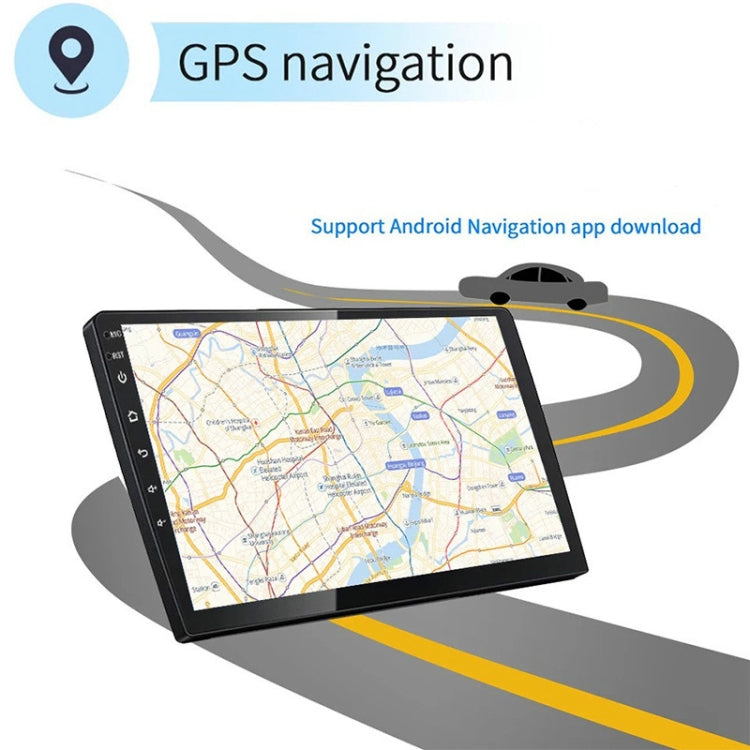 Universal Machine Android Smart Navigation Car Navigation DVD Reversing Video Integrated Machine, Size:9inch 2+32G, Specification:Standard+8 Lights Camera - Car DVD by PMC TechLife | Online Shopping South Africa | PMC TechLife | Buy Now Pay Later Mobicred