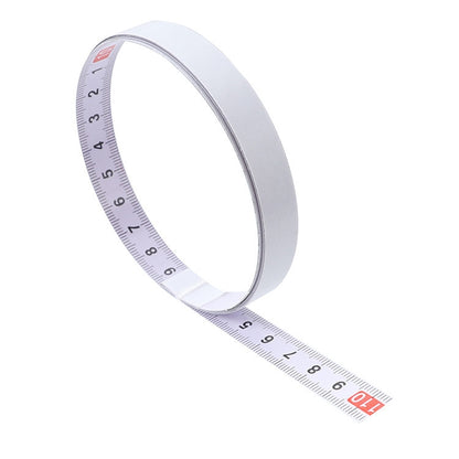 1m Sticky Scale Steel Ruler with Glue Scale Tape Measure Self-adhesive Ruler, Specification:Middle Point - Measuring Tools by PMC Jewellery | Online Shopping South Africa | PMC Jewellery