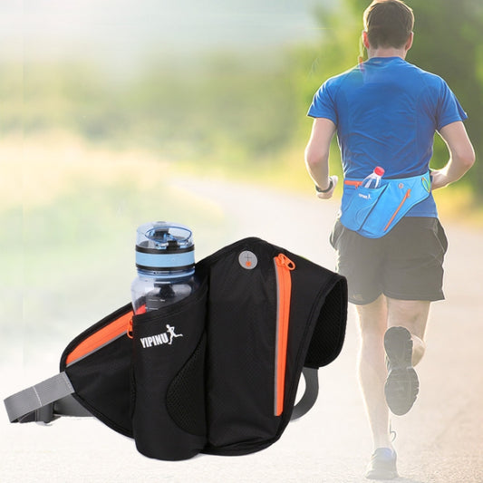 Multifunctional Outdoor Sports Water Bottle Running Waist for Men Women As Fanny Pack Bum Bag(Black) - Waist Bags by PMC Jewellery | Online Shopping South Africa | PMC Jewellery | Buy Now Pay Later Mobicred