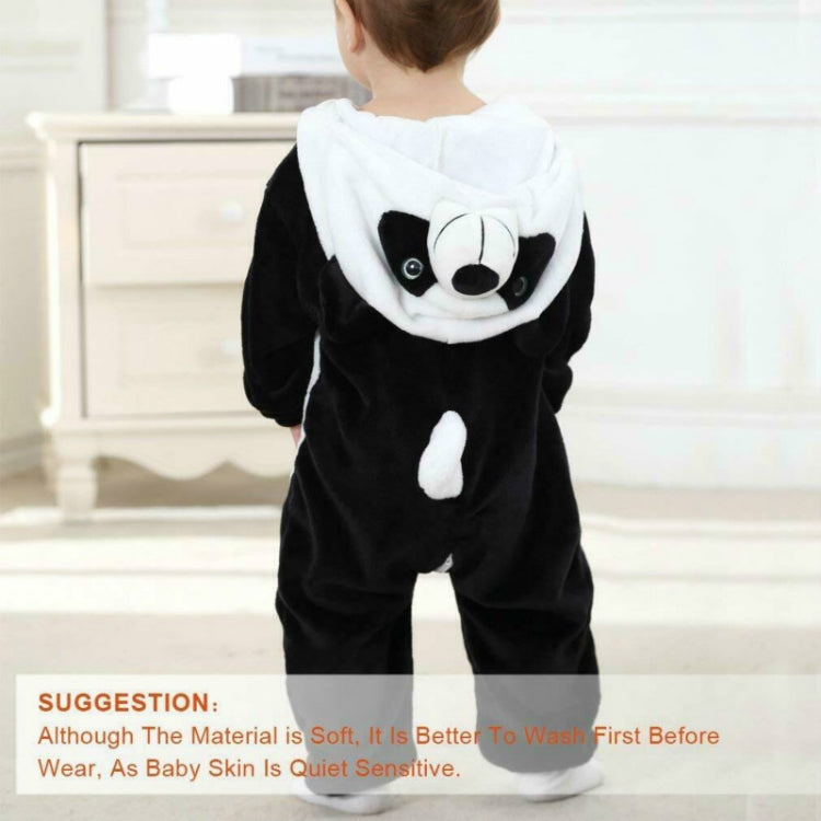 Babies Cartoon Animal Shape Flannel Jumpsuit Romper, Size:90CM(Leopard) - Baby Clothing by PMC Jewellery | Online Shopping South Africa | PMC Jewellery | Buy Now Pay Later Mobicred