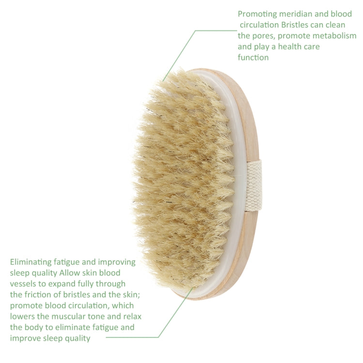 Soft Natural Bristle SPA Brush Without Handle - Bath Brushes & Sponges by PMC TechLife | Online Shopping South Africa | PMC TechLife